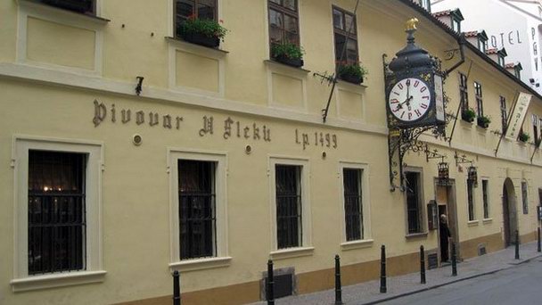 Пивная У Флеку в Праге Пивная У Флеку в Праге