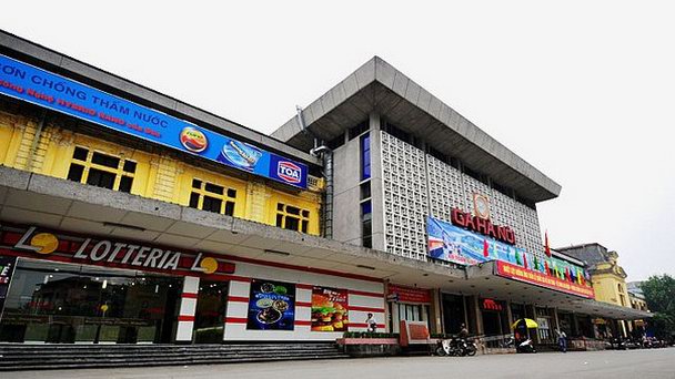 Железнодорожный вокзал Ханоя в Ханое Железнодорожный вокзал Ханоя в Ханое