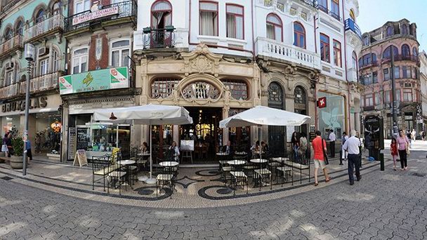 Кафе Мажестик в Порту Кафе Мажестик в Порту