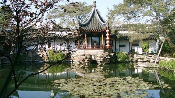 Площадь павильона Волн в Сучжоу Площадь павильона Волн в Сучжоу