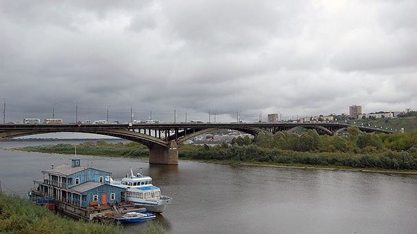 Пристань на реке Ока в Нижнем Новгороде Пристань на реке Ока в Нижнем Новгороде