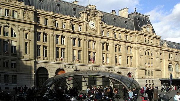 Вокзал Сен-Лазар в Париже Вокзал Сен-Лазар в Париже