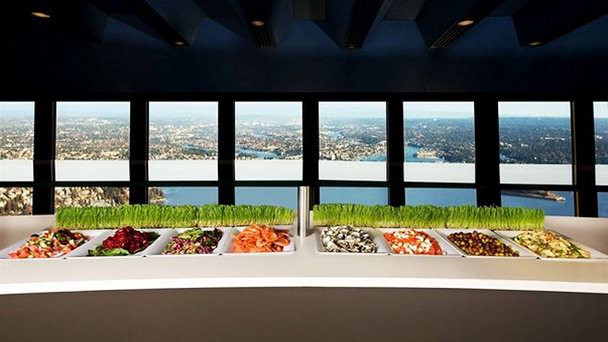 Ресторан Sydney Tower в Сиднее Ресторан Sydney Tower в Сиднее