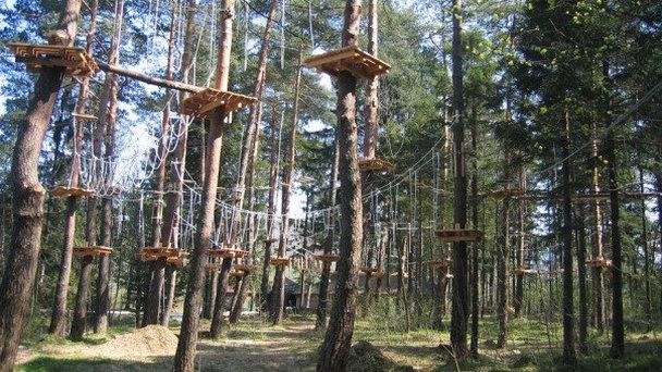 Веревочный парк в Зальцбурге Веревочный парк в Зальцбурге