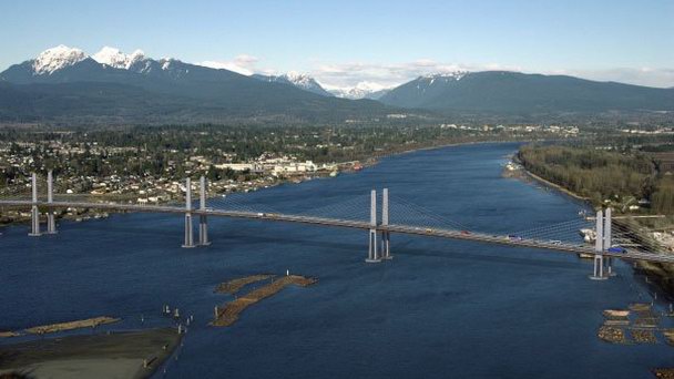 Мост Golden Ears в Ванкувере Мост Golden Ears в Ванкувере