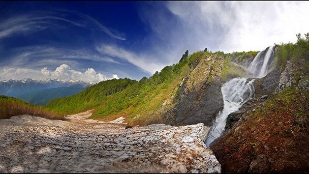 Водопад Поликаря в Адлере Водопад Поликаря в Адлере
