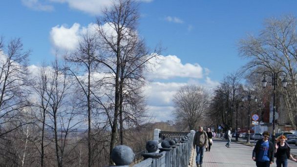 Верхне-Волжская набережная в Нижнем Новгороде Верхне-Волжская набережная в Нижнем Новгороде