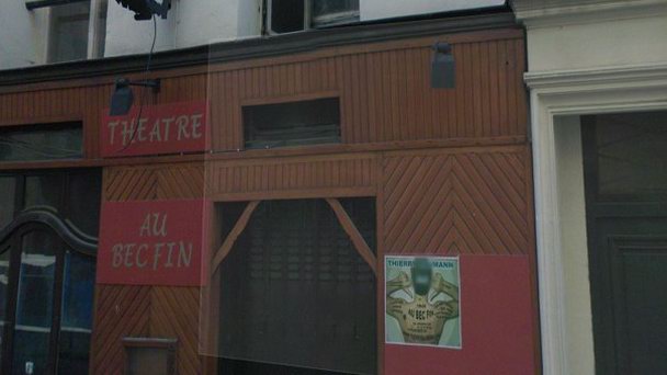 Кафе Au Bec Fin в Париже Кафе Au Bec Fin в Париже