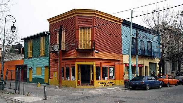 Рабочее предместье La Boca Рабочее предместье La Boca