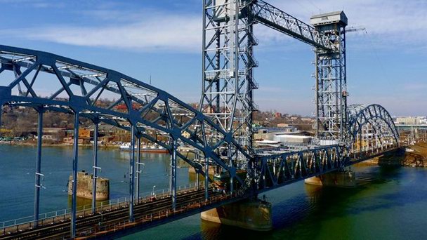 Ростовский разводной железнодорожный мост Ростовский разводной железнодорожный мост