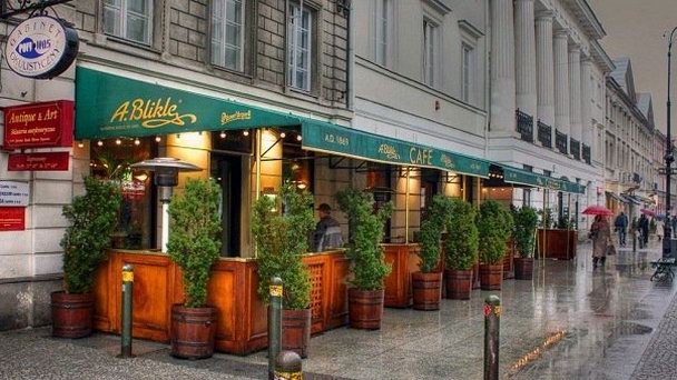 Кафе Blikle в Варшаве Кафе Blikle в Варшаве