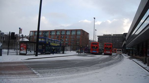 Автовокзал Manchester Piccadilly в Англии Автовокзал Manchester Piccadilly в Англии