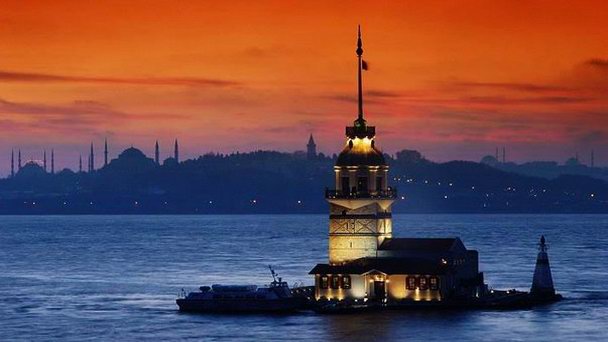 Девичья башня в Стамбуле Девичья башня в Стамбуле