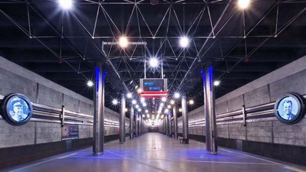 Станция метро Гагаринская в Новосибирске Станция метро Гагаринская в Новосибирске