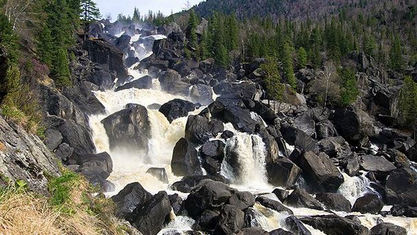 Водопад Учар на Алтае Водопад Учар на Алтае