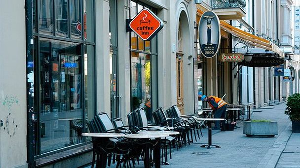 Кафе Coffee Inn в Вильнюсе Кафе Coffee Inn в Вильнюсе