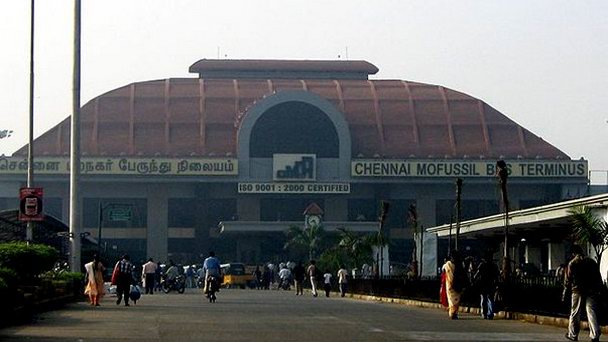 Новый автобусный вокзал в Пондичери Новый автобусный вокзал в Пондичери