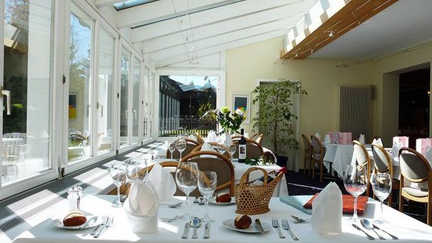 Ресторан Cresta Sun в Граубюндене Ресторан Cresta Sun в Граубюндене