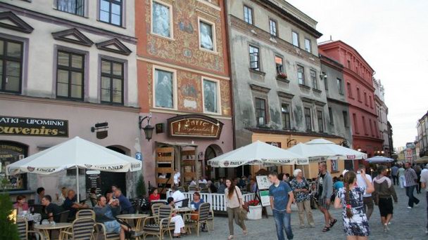 Кафе Trybunalska в Люблине Кафе Trybunalska в Люблине