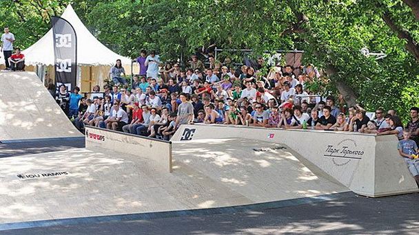 Скейтпарк DC Banks в Москве Скейтпарк DC Banks в Москве