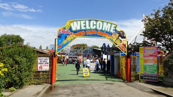 Парк Brean Leisure в Англии Парк Brean Leisure в Англии