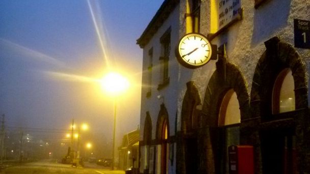 Железнодорожный вокзал в Воссе Железнодорожный вокзал в Воссе