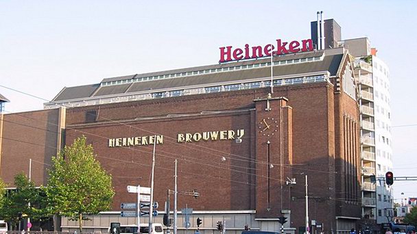 Пивоварня Heineken в Амстердаме Пивоварня Heineken в Амстердаме