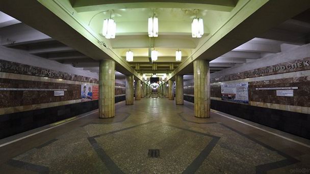 Станция метро Красный проспект в Новосибирске Станция метро Красный проспект в Новосибирске