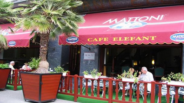 Кафе Элефант в Карловых Варах Кафе Элефант в Карловых Варах
