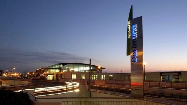 Аэропорт Дортмунда в Северном Рейн-Вестфалии Аэропорт Дортмунда в Северном Рейн-Вестфалии