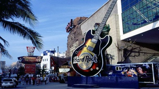 Кафе Hard Rock в Канкуне Кафе Hard Rock в Канкуне