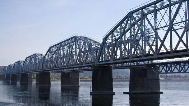 Железнодорожный мост через Енисей Железнодорожный мост через Енисей