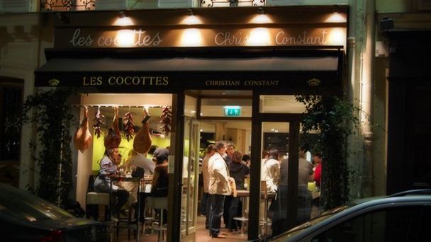 Кафе Christian Constant в Париже Кафе Christian Constant в Париже