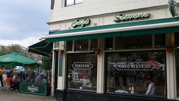 Кафе Cafe Stevens в Амстердаме Кафе Cafe Stevens в Амстердаме