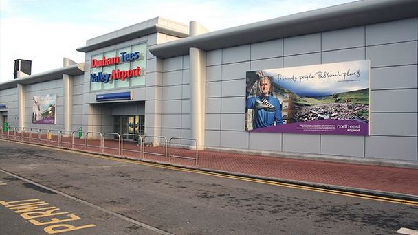 Аэропорт Durham Tees Valley в Англии Аэропорт Durham Tees Valley в Англии