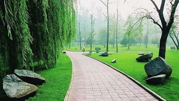 Парк Hong Ling Jin в Пекине Парк Hong Ling Jin в Пекине