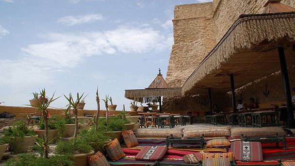 Кафе SidiBouHdid в Хаммамете Кафе SidiBouHdid в Хаммамете