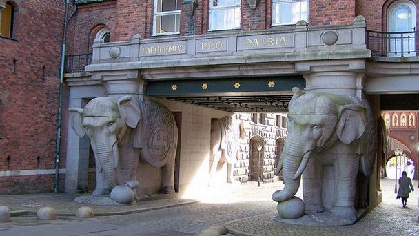 Пивоварня Карлсберг в Копенгагене Пивоварня Карлсберг в Копенгагене