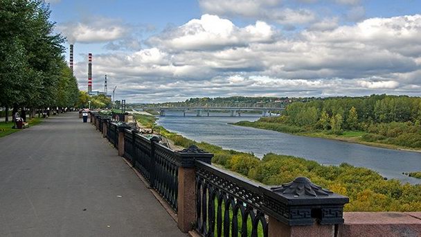 Набережная реки Томь Набережная реки Томь